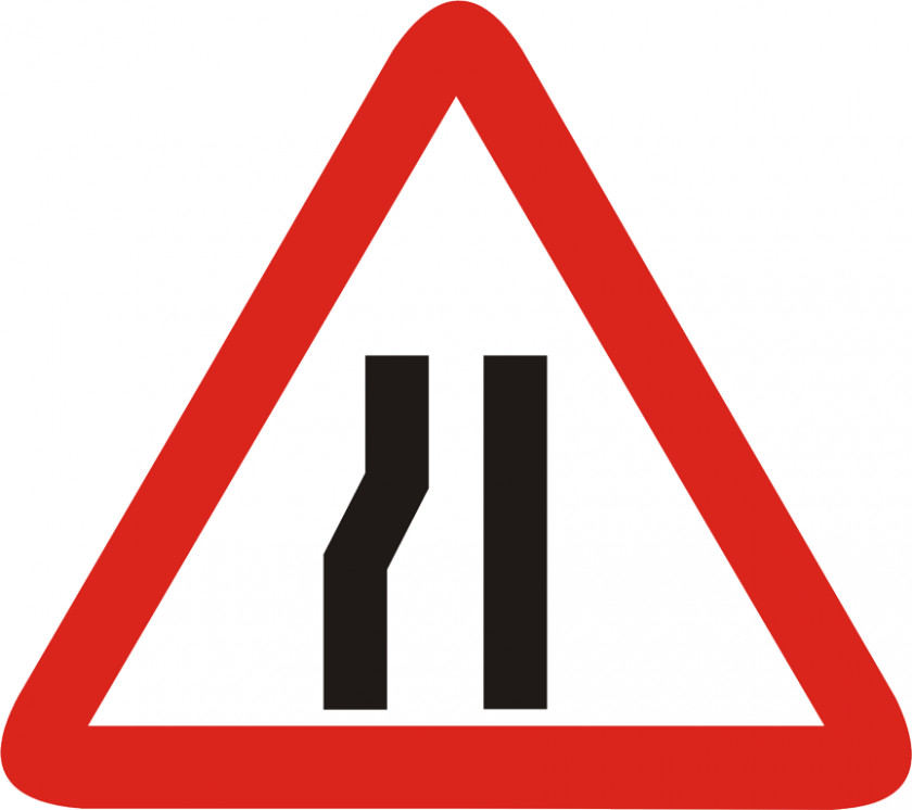 Material. Traffic Sign Warning Road PNG