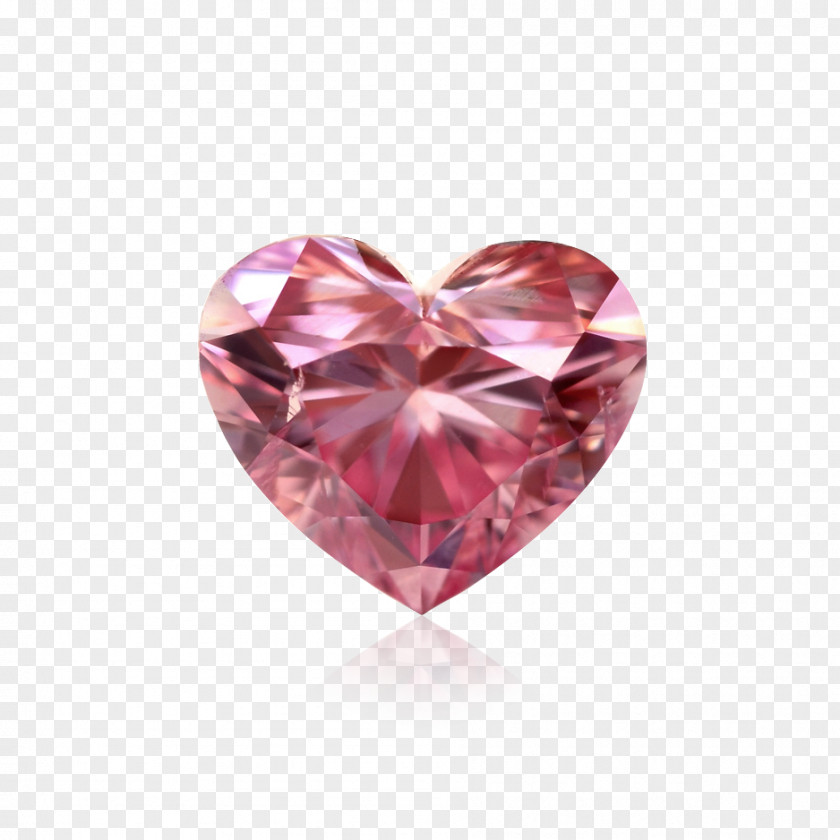 Pink Diamond Heart HD Schapell Jewelers PNG