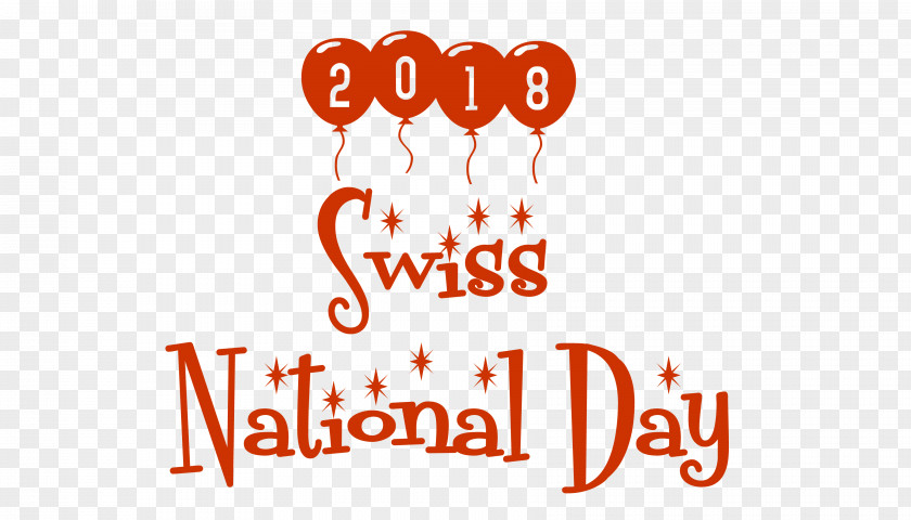 Swiss National Day 2018. PNG