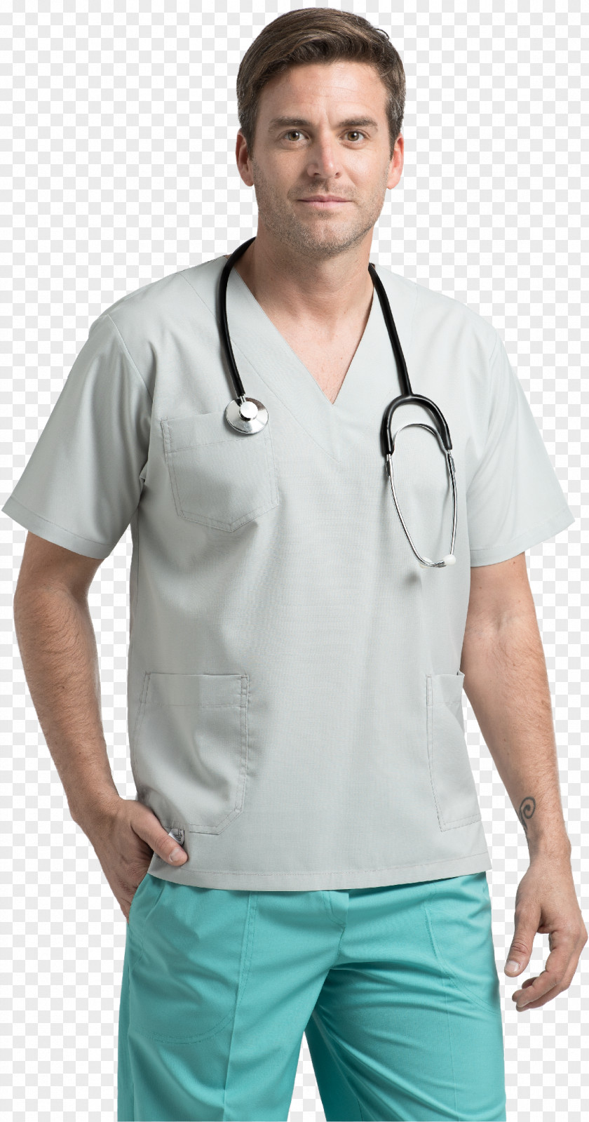 T-shirt Physician Lab Coats Stethoscope Scrubs PNG