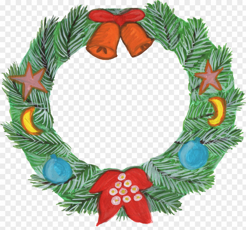 Wreath Laurel Christmas Clip Art PNG