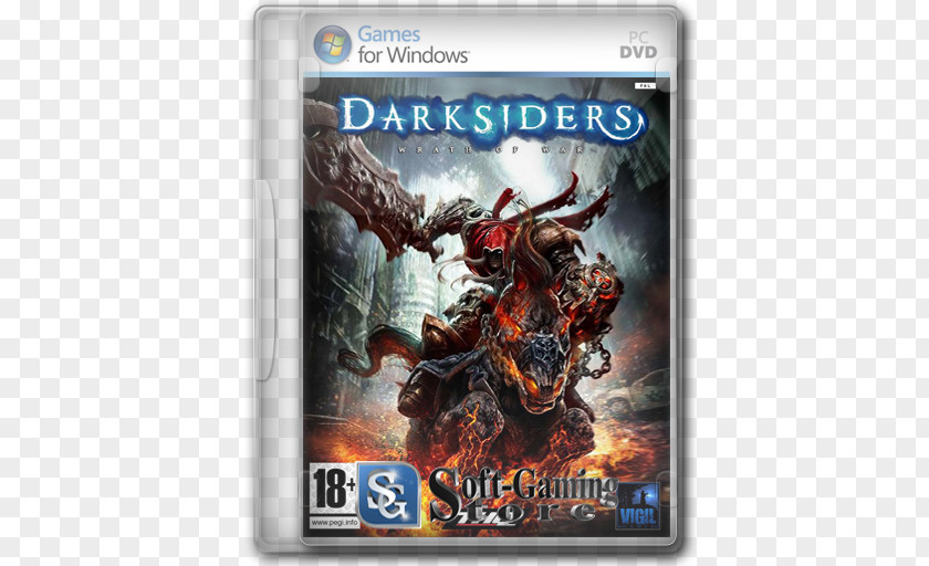 Darksiders Four Horsemen III Video Game Art PNG