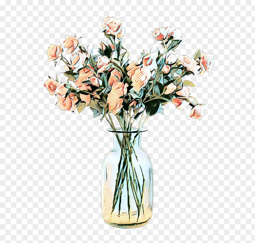 Floral Design Cut Flowers Vase Rose Family PNG