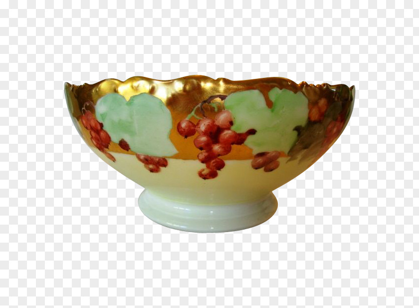 Glass Limoges Porcelain Ceramic Bowl PNG