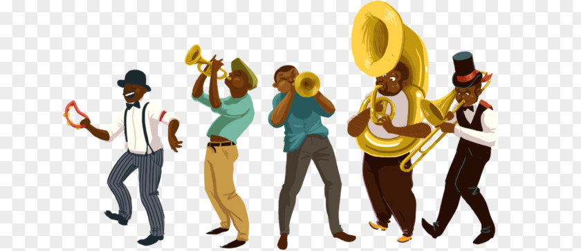 Jazz Illustrator Musician Cartoon PNG