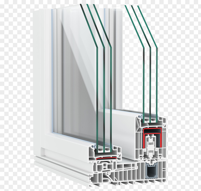 Window Glass Door Rehau Joiner PNG