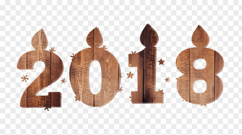 2018 Happy New Year Year's Day Christmas Eve Clip Art PNG