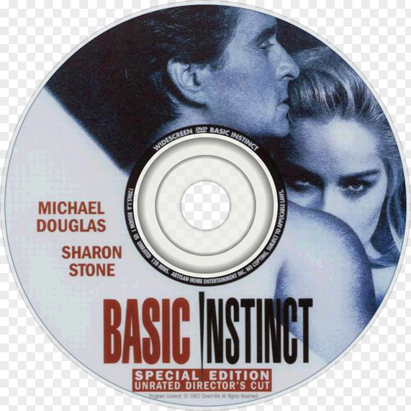 Basic Instinct Compact Disc Blu-ray DVD Disk Image PNG