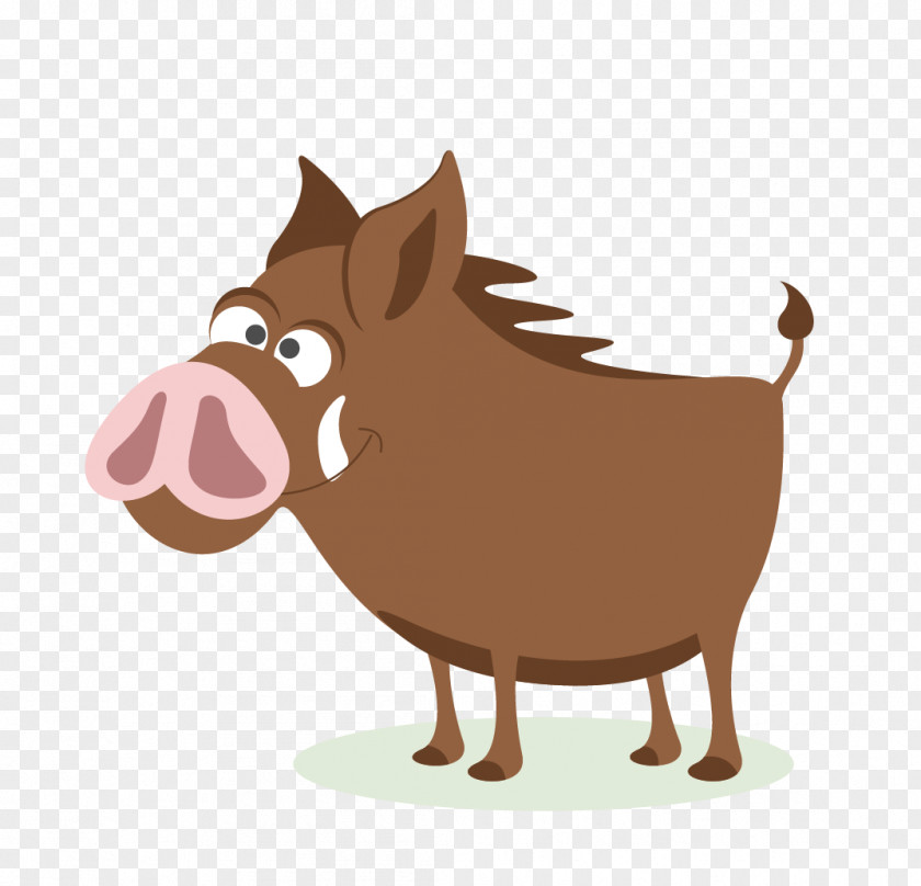 Boar Vector Material Africa Wild Game Euclidean PNG