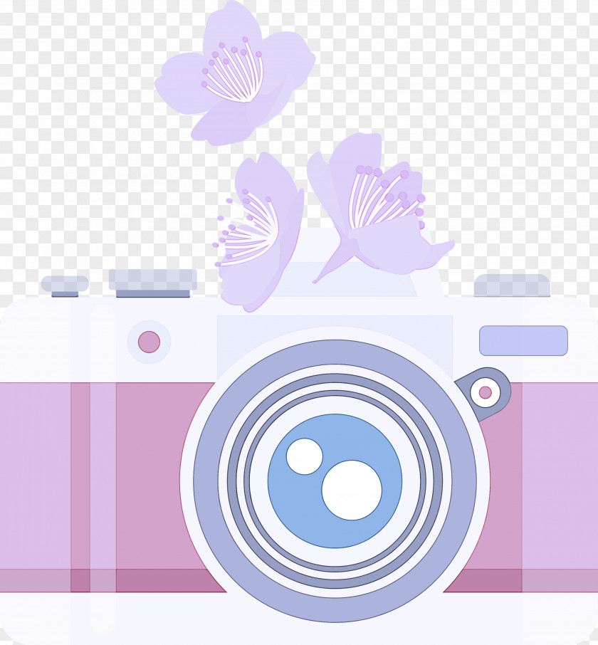 Camera Flower PNG