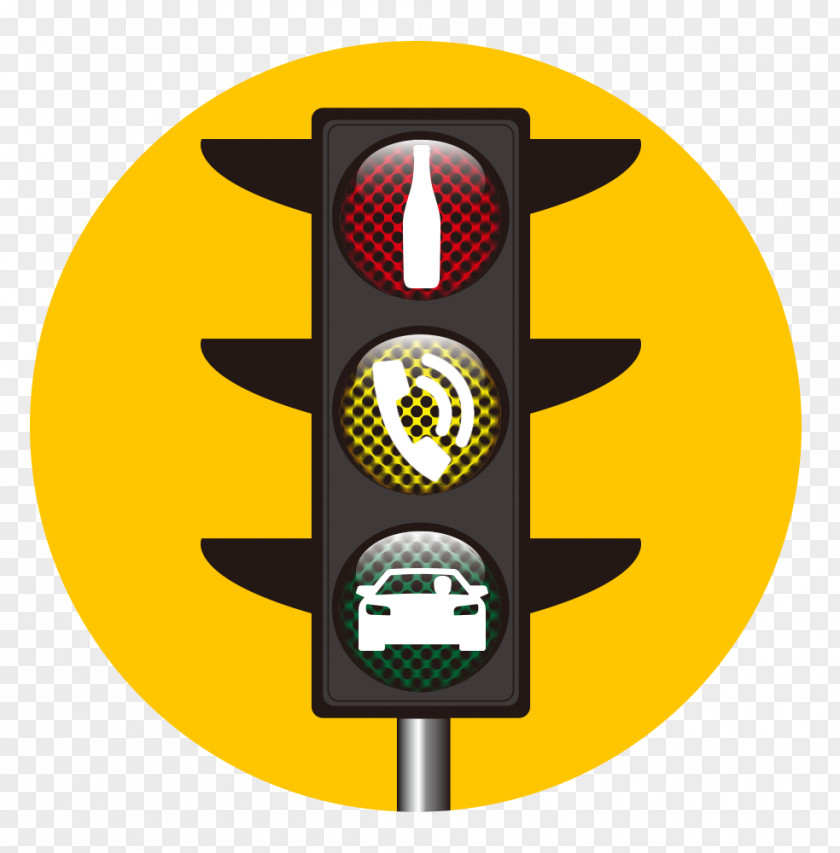 Cartoon Traffic Light Code PNG