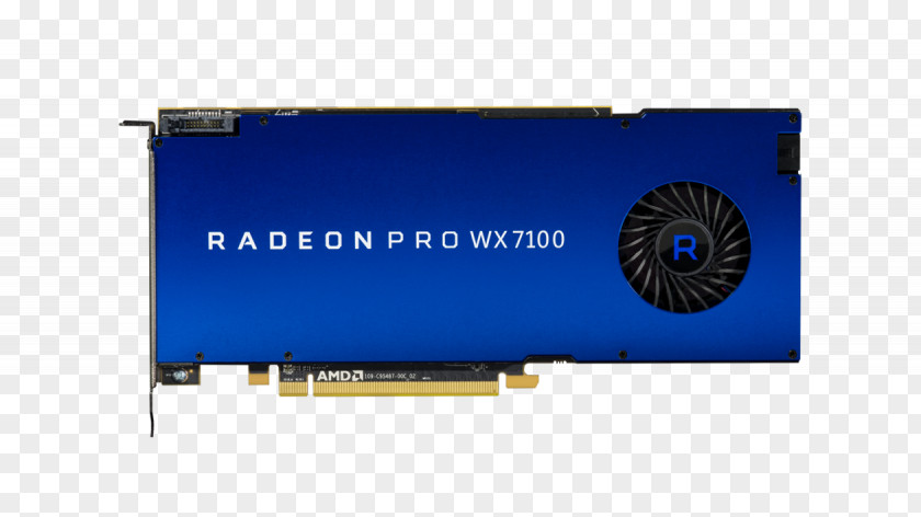 Professional Card Graphics Cards & Video Adapters MacBook Pro AMD Radeon WX 7100 PNG
