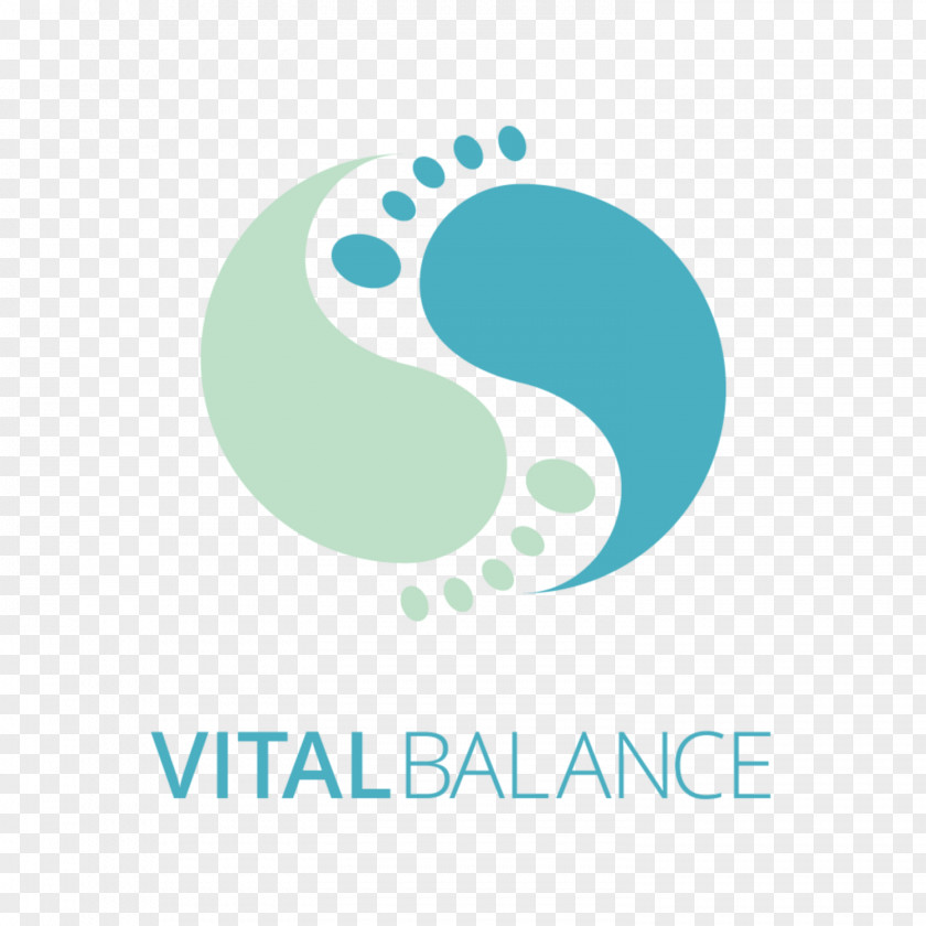 Vital Balance Massage Therapy Logo Brand PNG