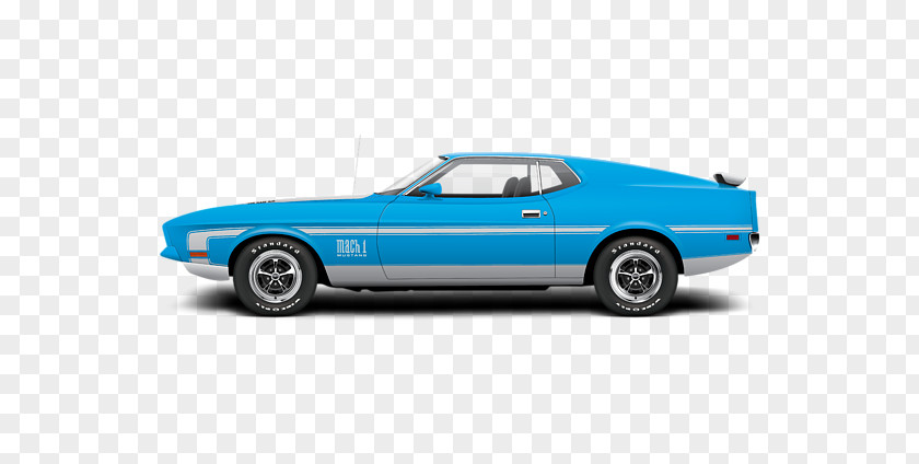 80 Mustang Drag First Generation Ford Mach 1 Car Boss 429 PNG
