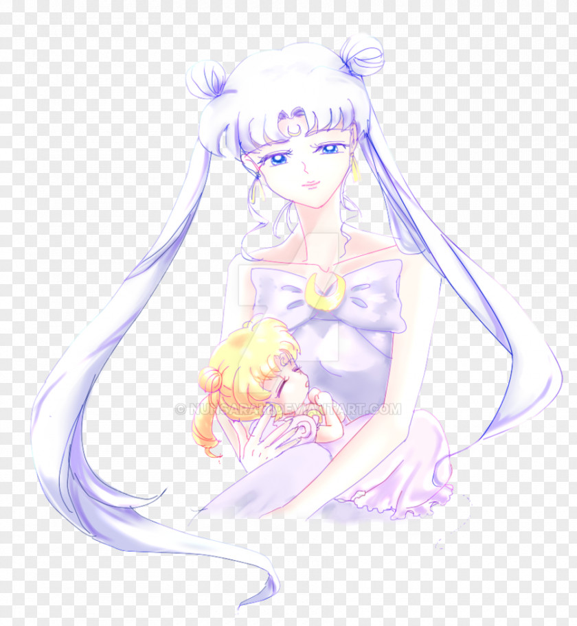 Beautiful Moon Sailor Queen Serenity Chibiusa Tuxedo Mask Jupiter PNG