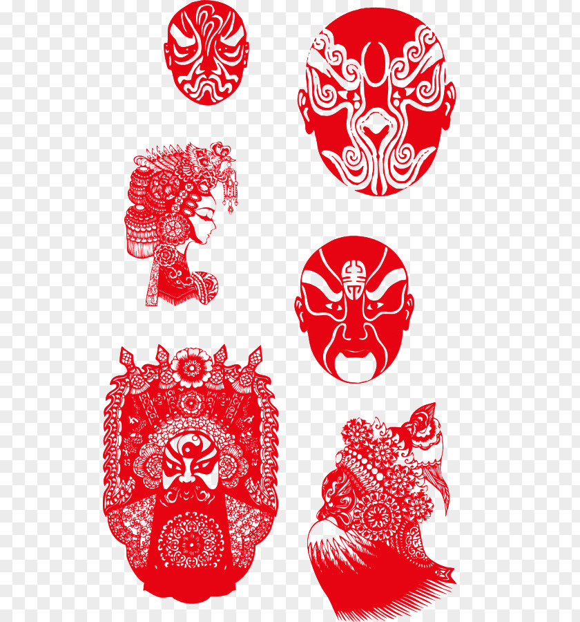 Facebook Papercutting Chinese Paper Cutting Lantern Festival Lion Dance PNG