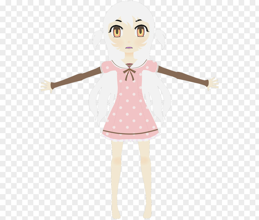 Momoe Nagisa Clothing Finger Pink M Illustration Figurine PNG