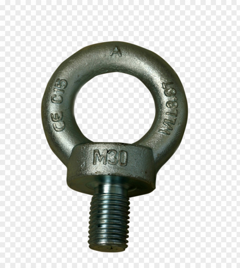 Rope Eye Bolt Steel Galvanization PNG