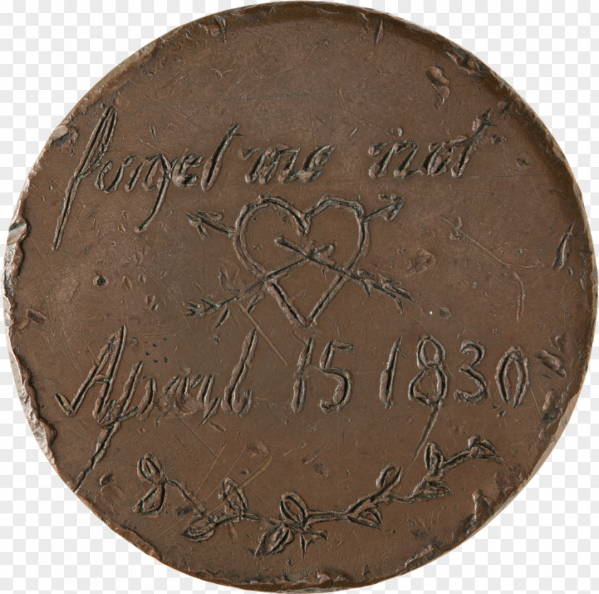 A Token Of Love Coin Copper Money Medal Currency PNG