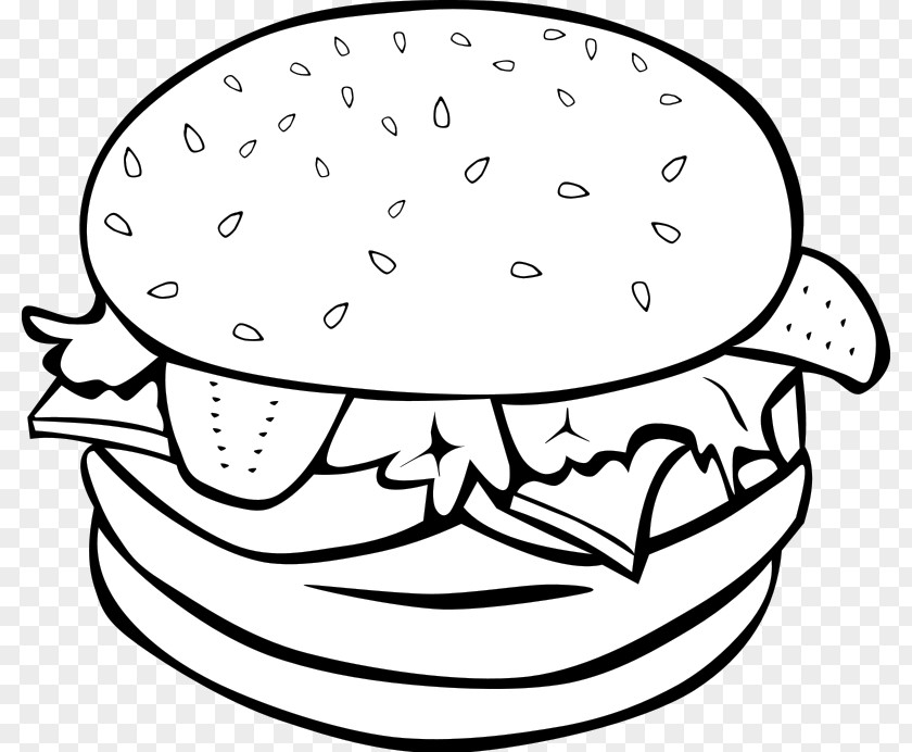 Hamburger Cliparts Transparent Fast Food Cheeseburger Chicken Sandwich Clip Art PNG