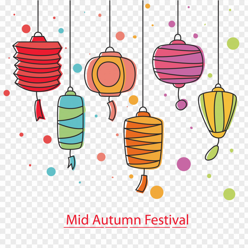 Mid-Autumn Lantern Vector Festival Chinese New Year PNG