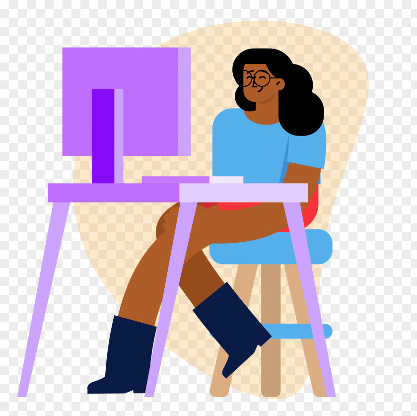 Working Work Desk PNG