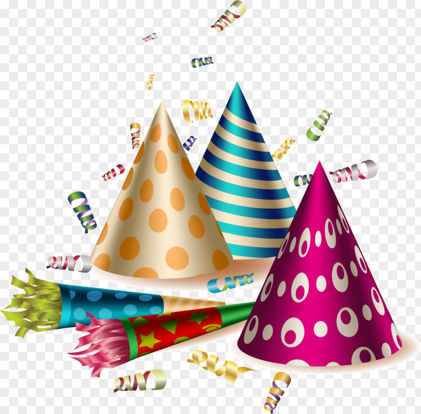 Birthday Party Horn Clip Art PNG