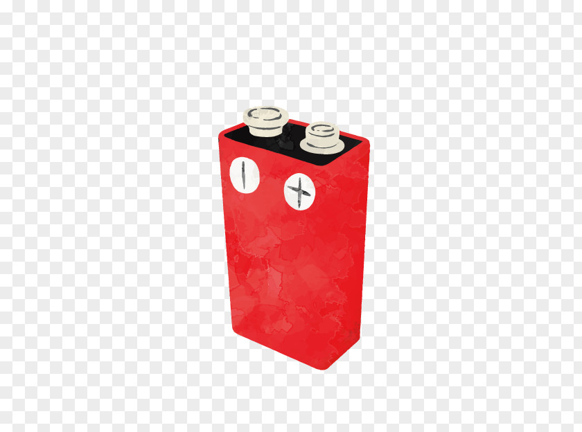 Cartoon Prismatic Battery PNG