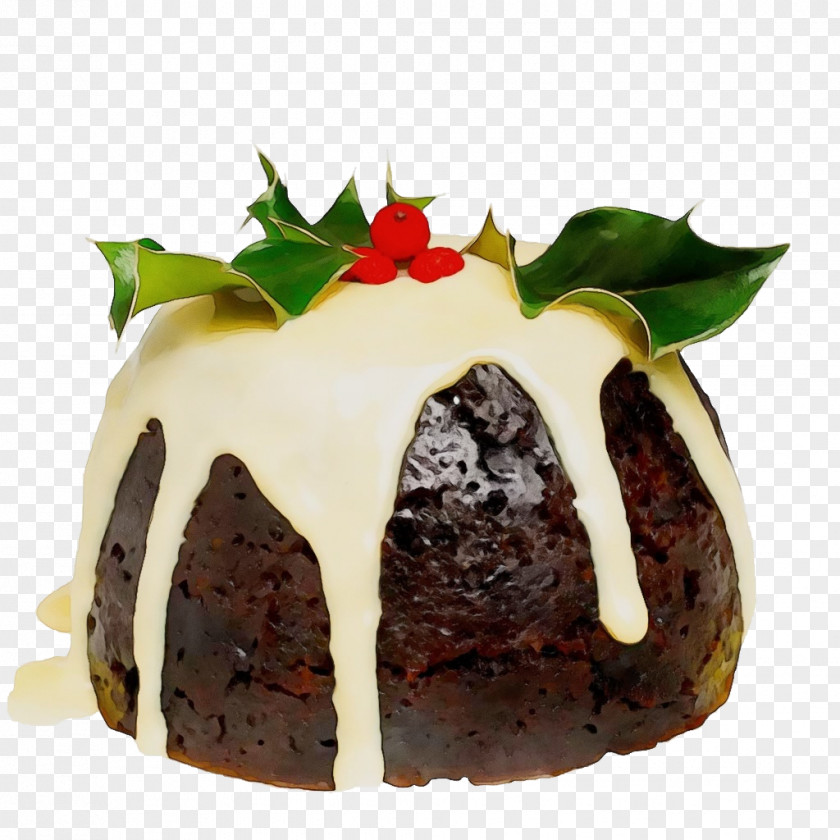 Chocolate Black Forest Cake Christmas Pudding PNG