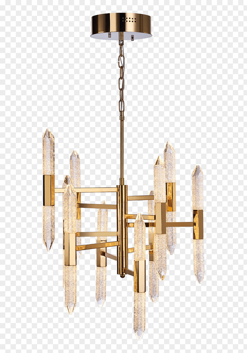 Light Pendant Chandelier Gold Charms & Pendants PNG