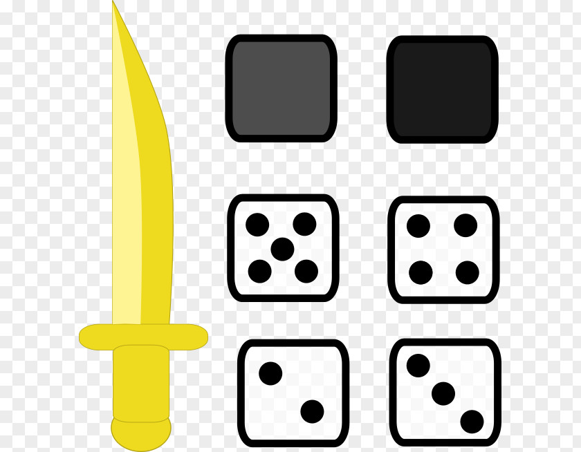 Line Dice Game White Point Clip Art PNG