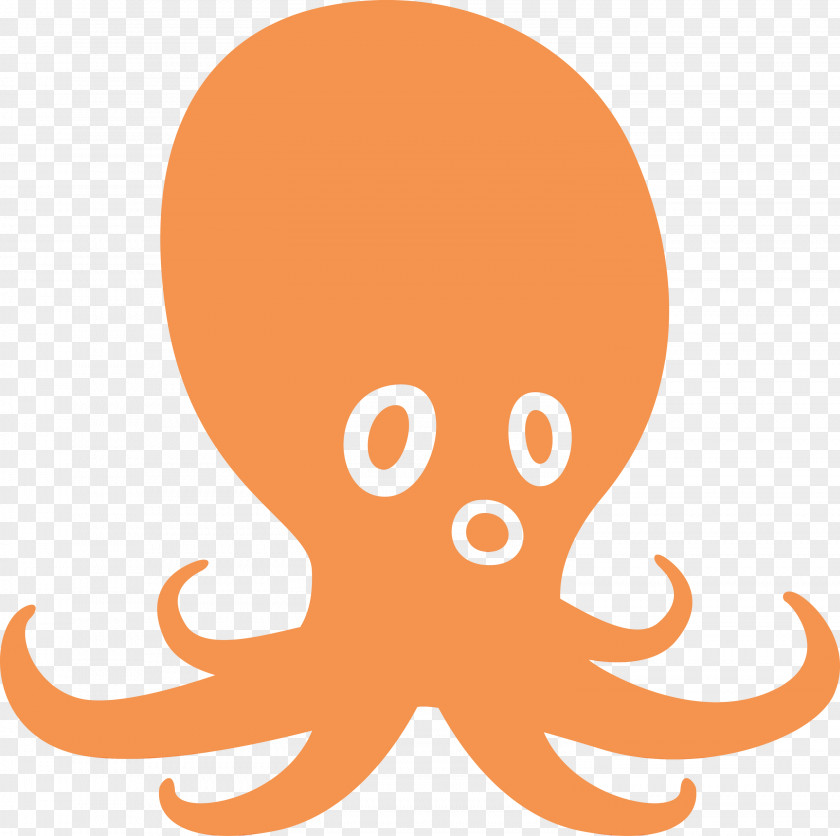 Octopus Cartoon Line Meter Science PNG