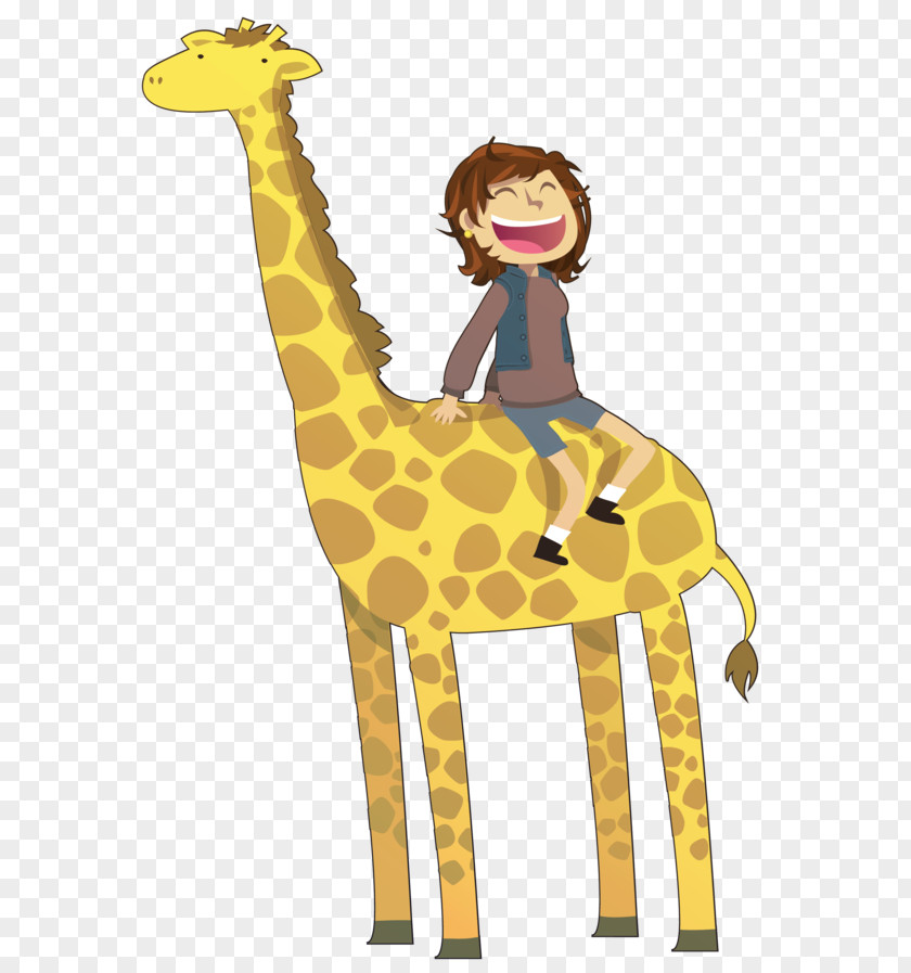 Riding Clipart Giraffe Drawing Clip Art PNG