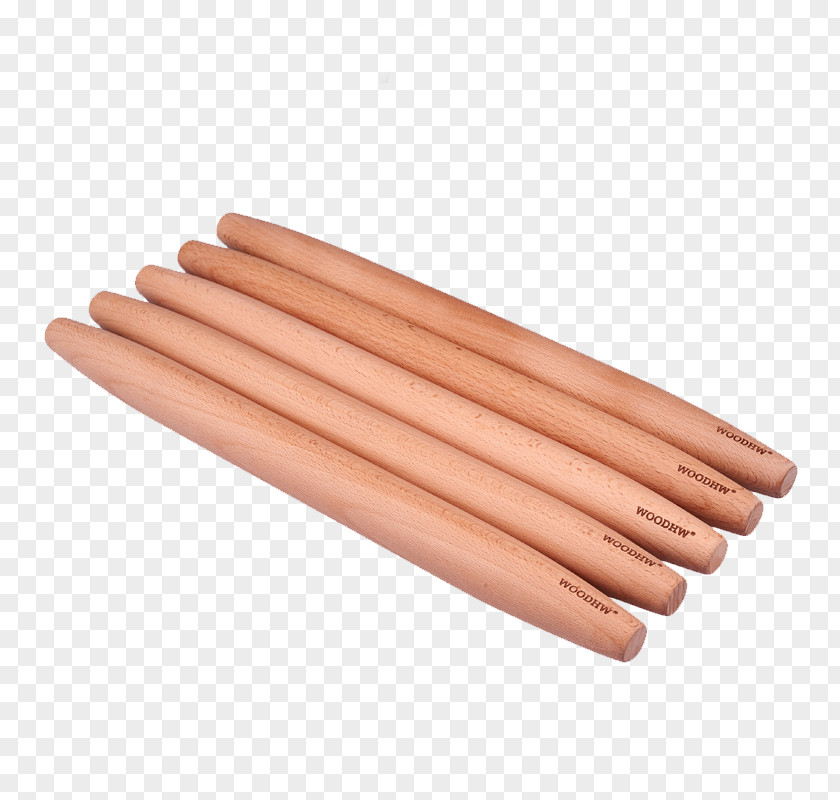 Wooden Rolling Pin Wood Cylinder PNG