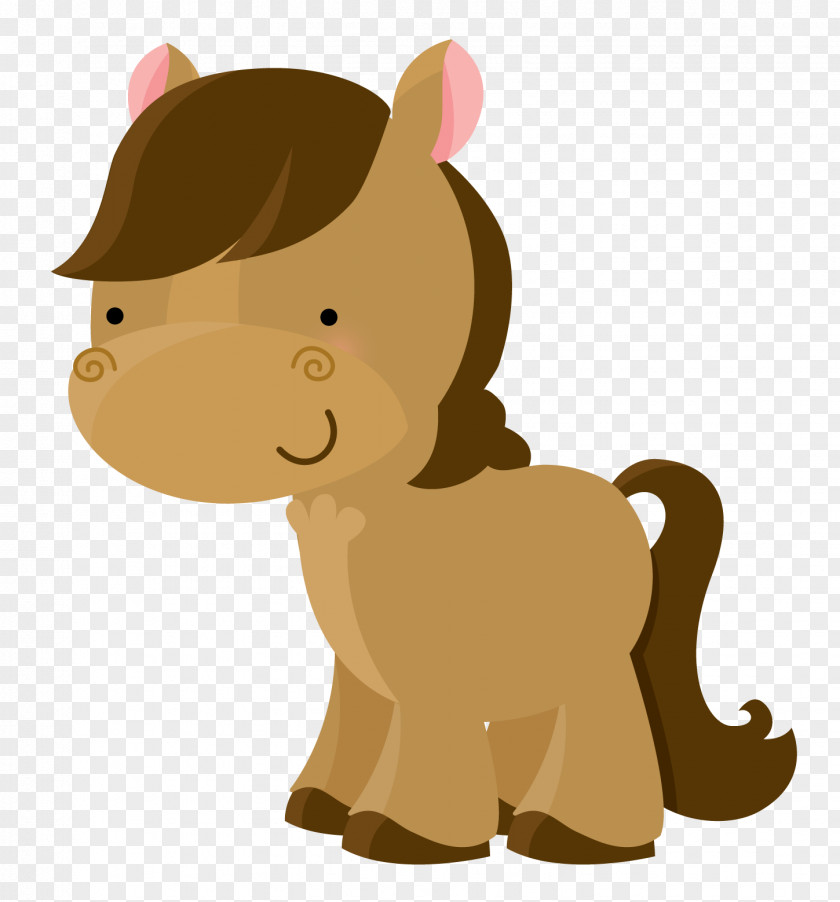 Baby Animals Horse Pony Clip Art PNG