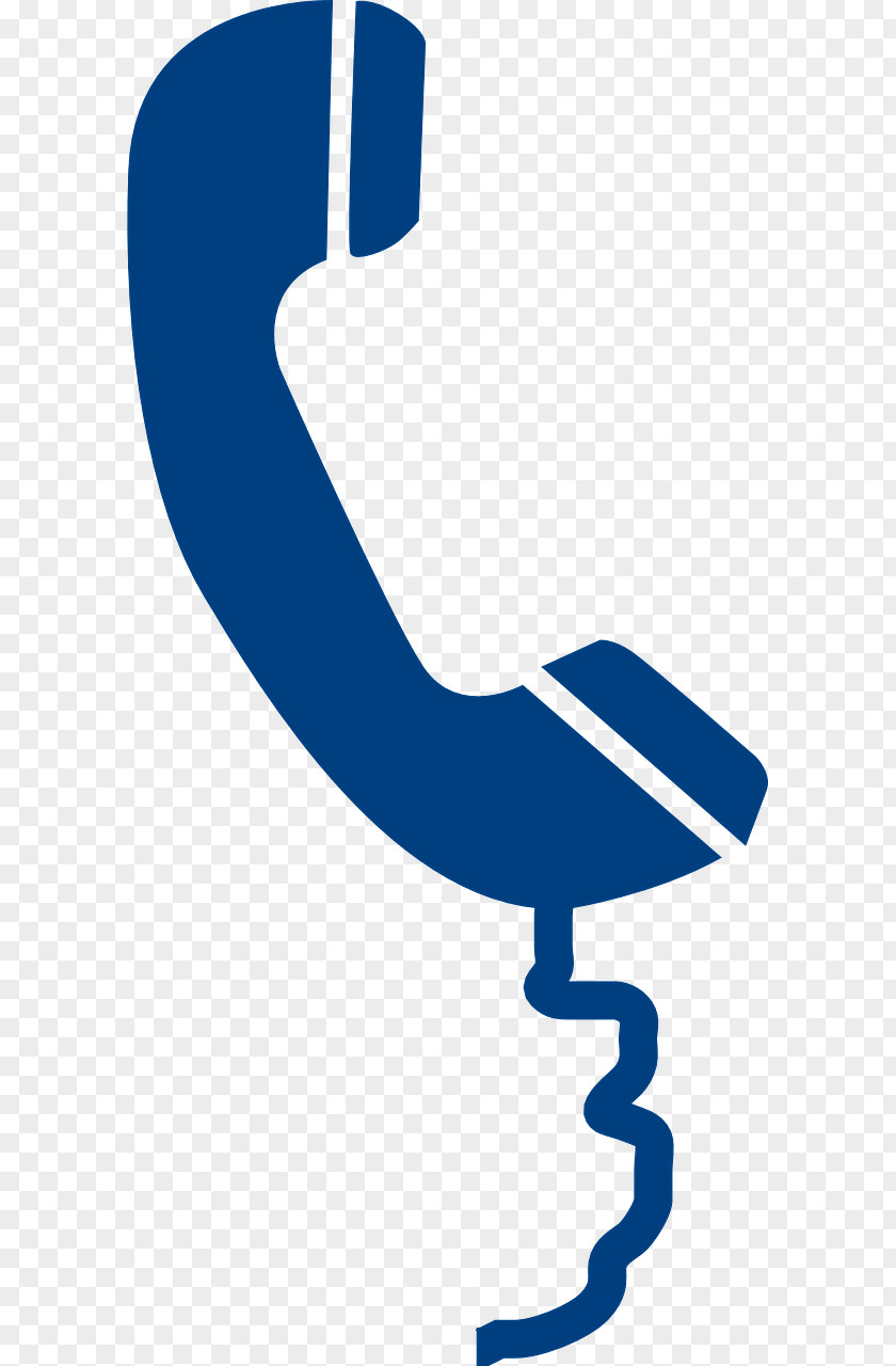Blue Phone Telephone Clip Art PNG
