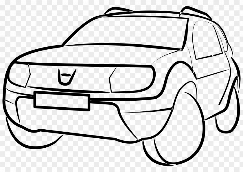 Car Sport Utility Vehicle Coloring Book MINI Drawing PNG