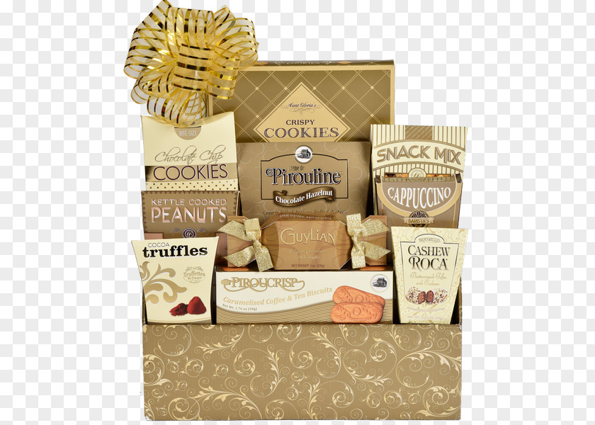 Golden Gift Food Baskets Chocolate Flower Bouquet PNG