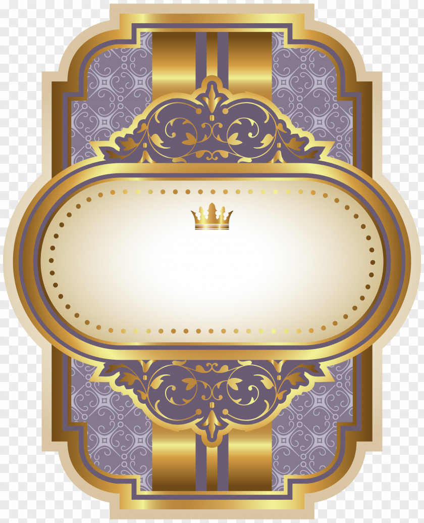 Purple Luxury Label Template Clipart Image Quality Blue PNG