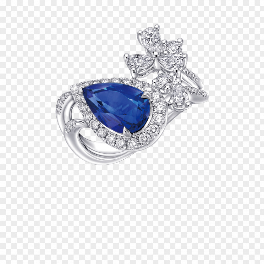 Sapphire Bling-bling Body Jewellery Silver PNG