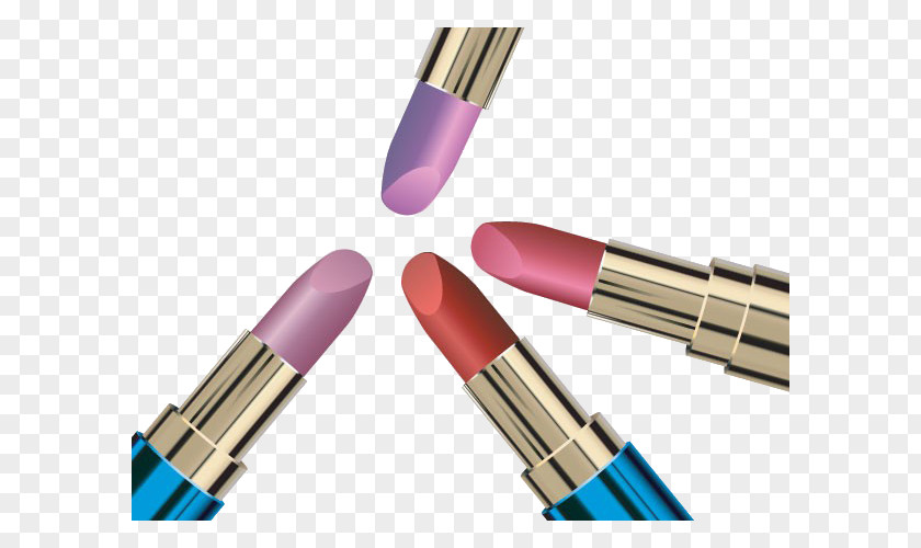 Texture Lipstick Vector Cosmetics PNG