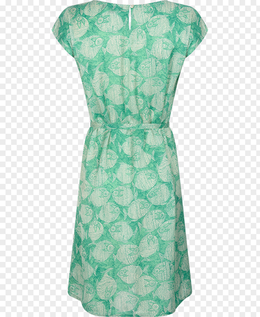 Dress Cocktail Shoulder Green PNG