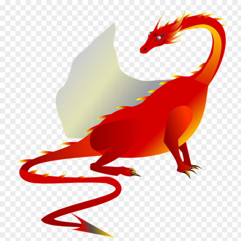 Fire-breathing Dragon Cartoon Chinese Clip Art PNG