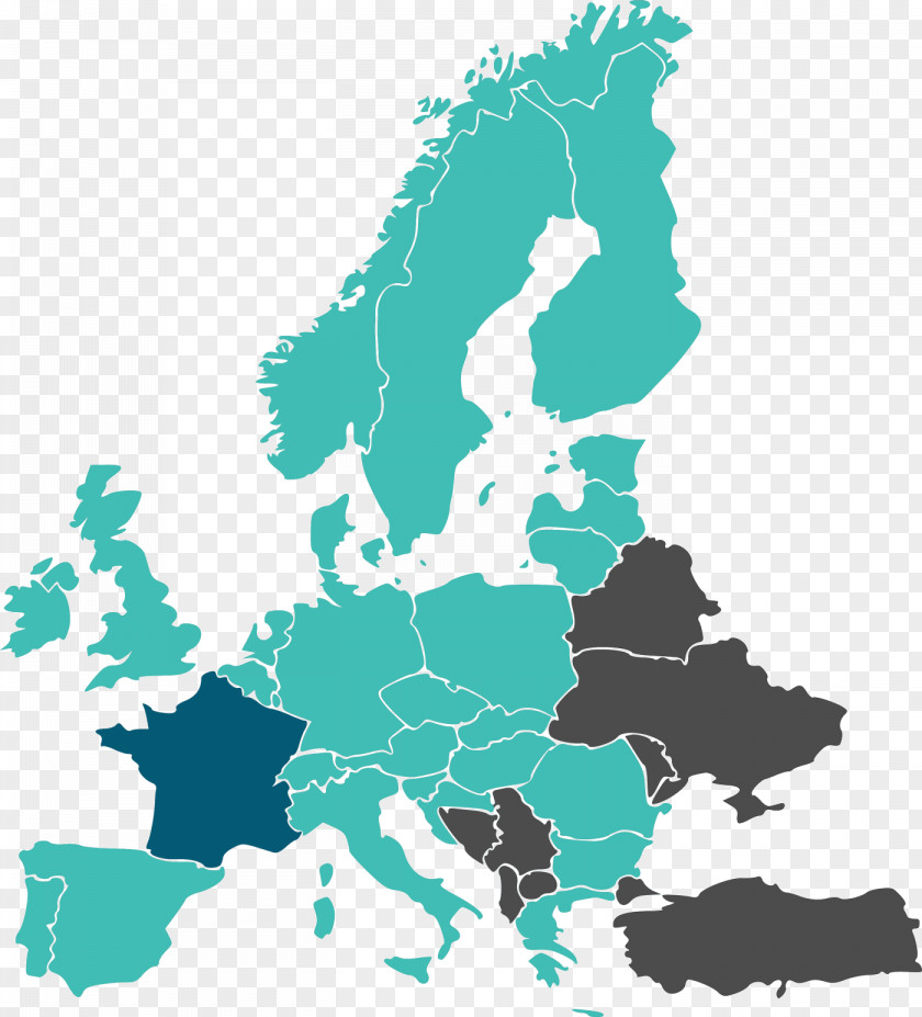 Map Europe Clip Art PNG