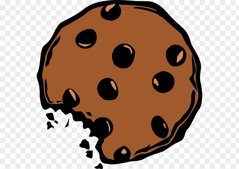 Monster Eating Cliparts Chocolate Chip Cookie Clip Art PNG