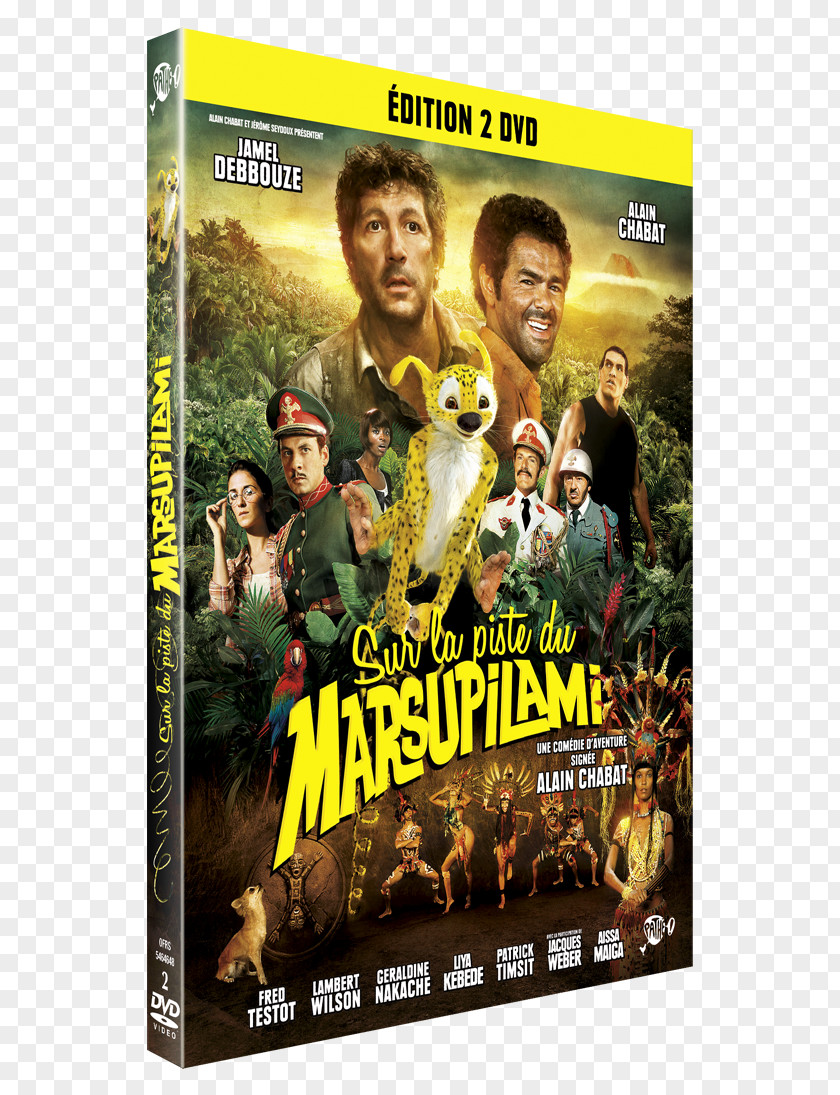 Dvd Alain Chabat Sur La Piste Du Marsupilami Blu-ray Disc DVD YouTube PNG