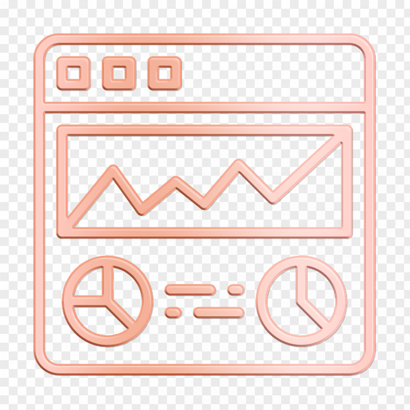 Web Analytics Icon User Interface Vol 3 Layout PNG