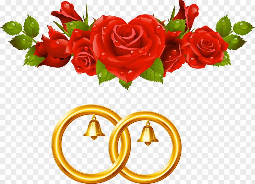 Wedding Rose Flower PNG