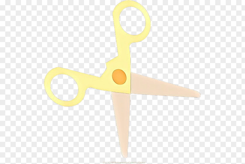 Yellow Scissors PNG