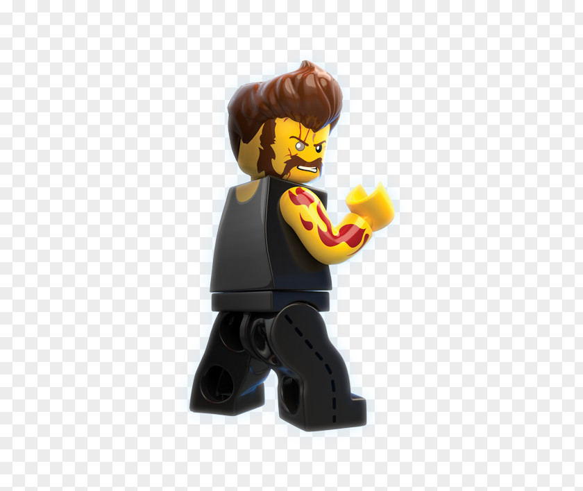 Chase Mccain Lego City Undercover: The Begins Nintendo 3DS Figurine PNG